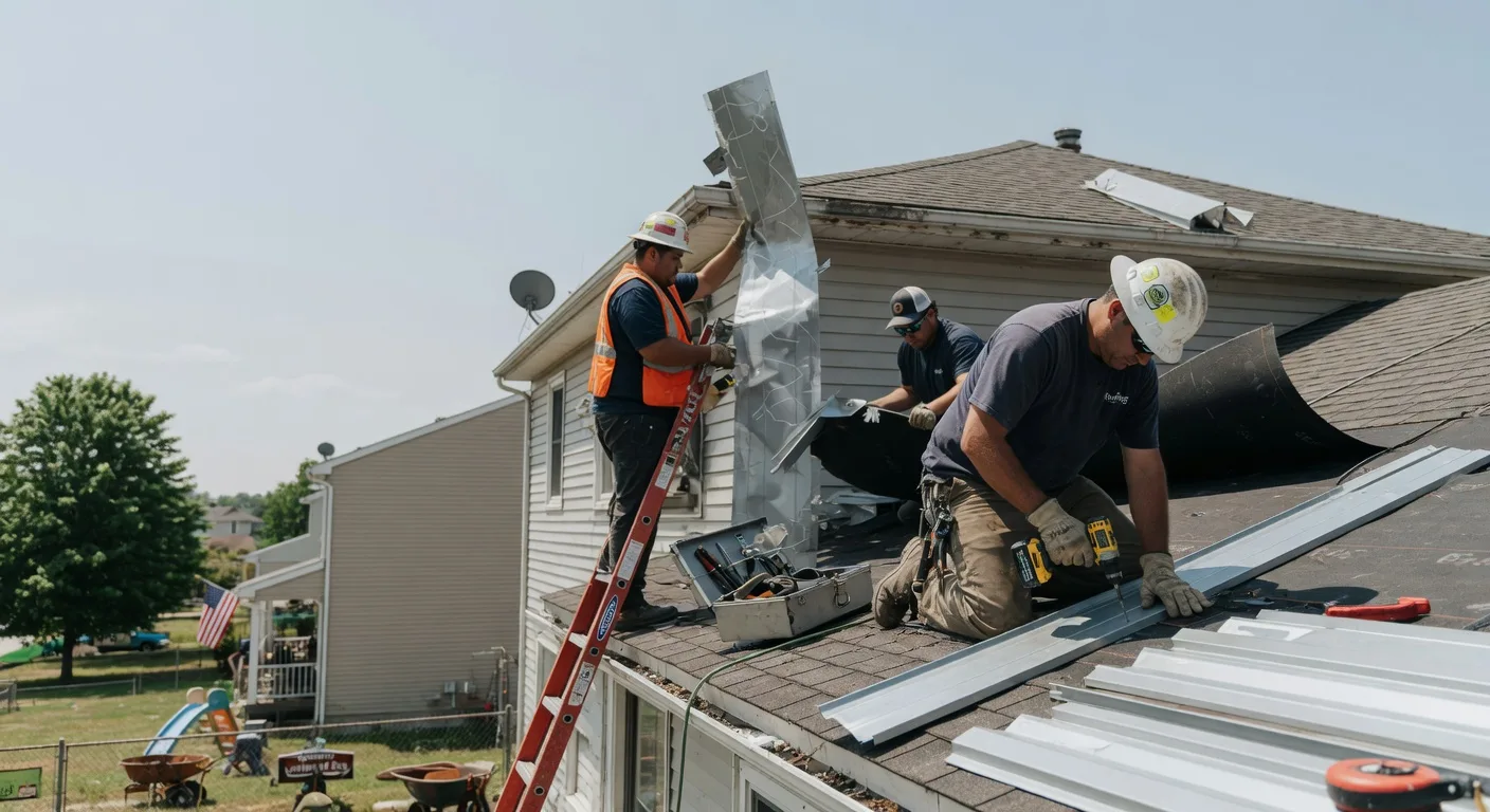 Storm Damage Metal Roof Repair in Fontana Dam, NC